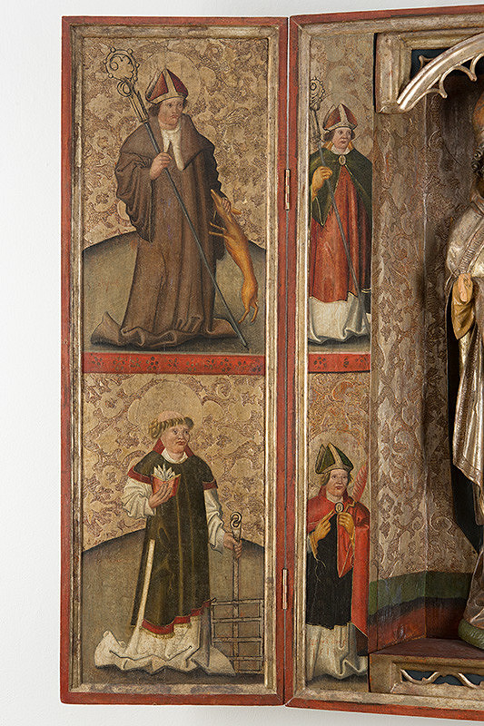 Slovenský maliar z 1. štvrtiny 16. storočia – Saint Giles and Saint Lawrence, Saint Cosmas - on the back 