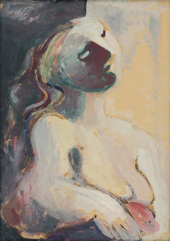 Ján Mudroch – Female Half-Nude