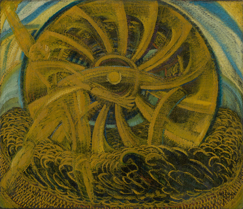  Anton Jasusch - Žltý mlyn, 1922, Slovenská národná galéria