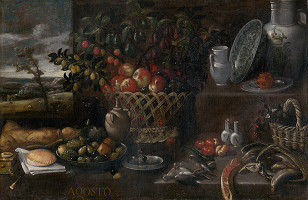 Francisco Barrera – Alegória mesiaca august 