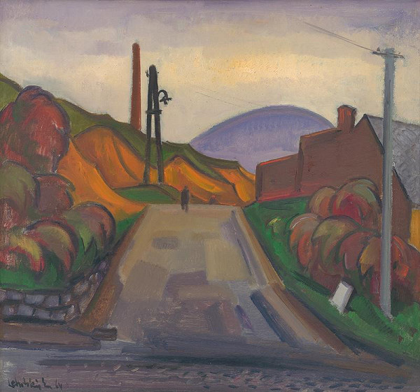 Eugen Lehotský – Road through a Brick Factory