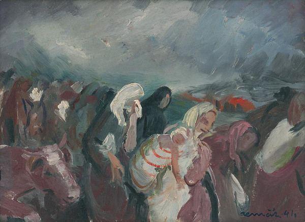 Július Nemčík – Utečenci 