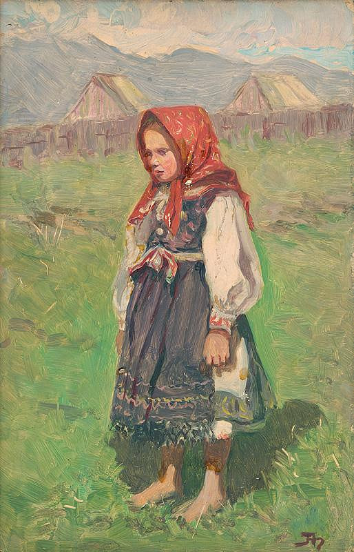 Jaroslav Augusta – Dievčatko na lúke