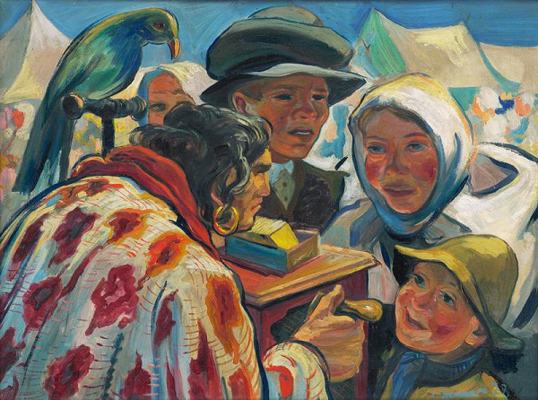 Imrich Weiner-Kráľ – Jarmok v Považskej Bystrici 