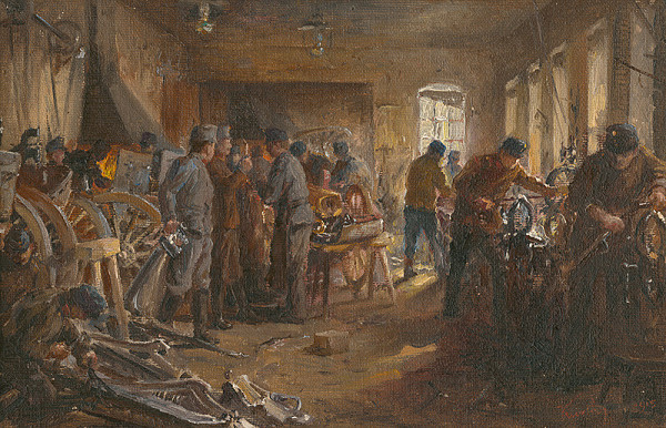Maximilián Kurth – In Military Workshop 