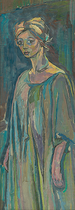 Lea Mrázová – Portrait of Zdena Grúberová 