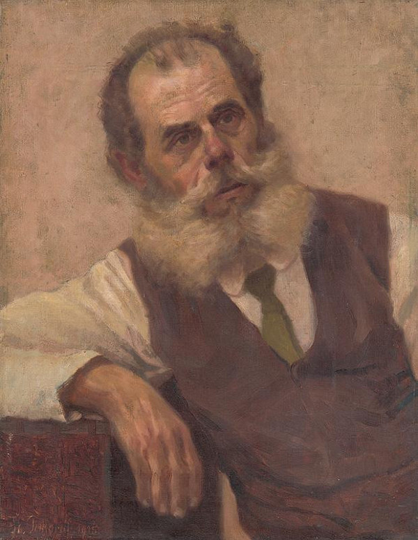Štefan Polkoráb – Muž s bradou