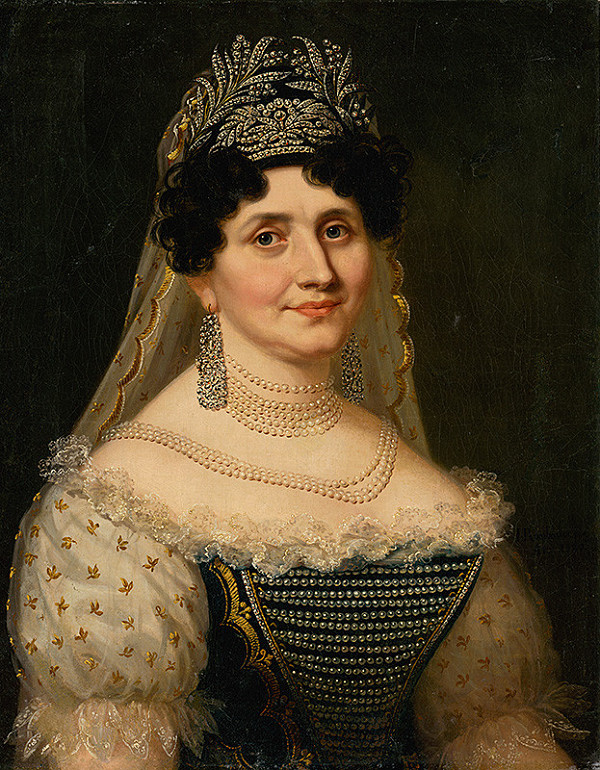Ján Rombauer – Portrait of Countess Barkóczy
