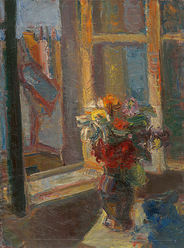 Gabriela Balažovičová – Bouquet in the Window 