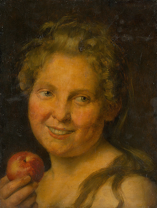 Ignác Roškovič – Dievča s jablkom 