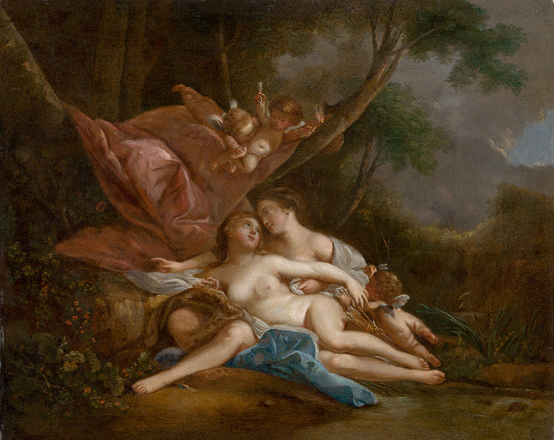 François Boucher (autor predlohy) – Artemis a Kallistó, 1760 – 1770, Slovenská národná galéria