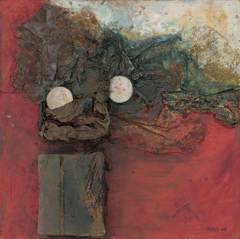 Mira Haberernová-Trančíková: Portrét VIII., 1966, Slovenská národná galéria