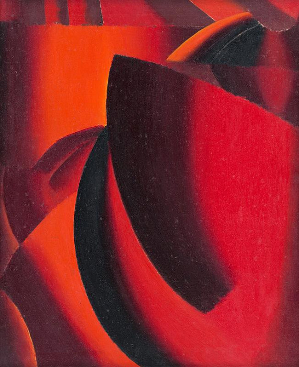 Milan Laluha – Červená kompozícia