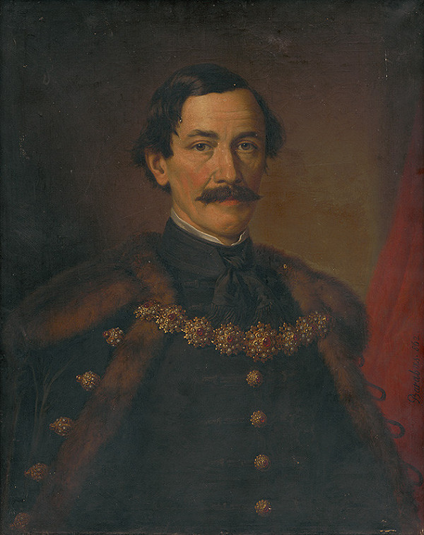 Miklós Barabás – Portrait of Count Teleki