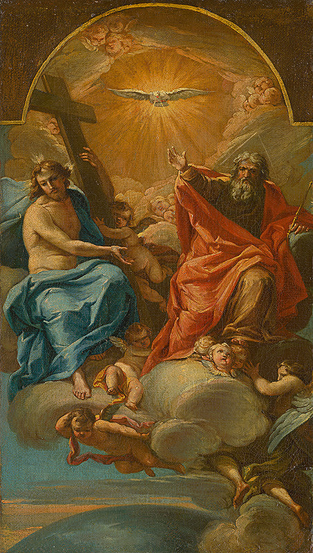 Stredoeurópsky maliar z 3. tretiny 18. storočia – The Holy Trinity