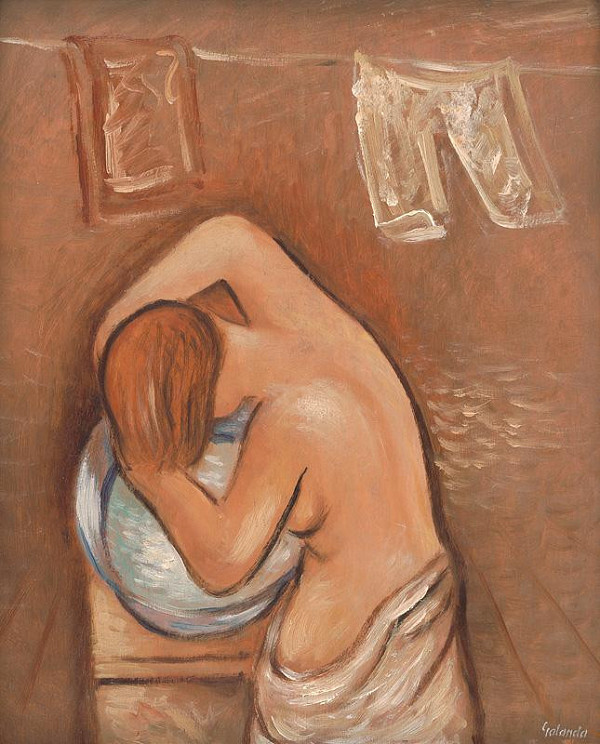 Mikuláš Galanda – Washing Hair  