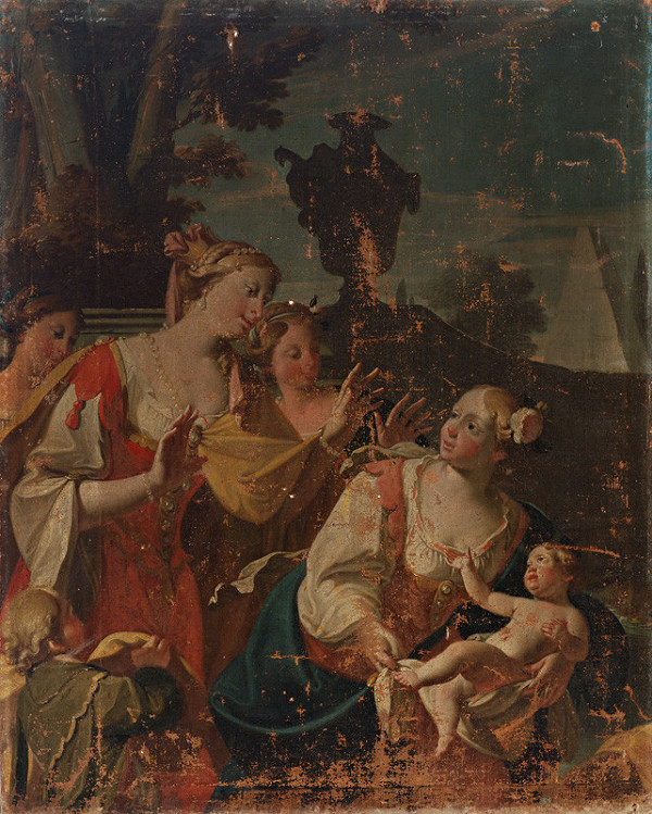 Stredoeurópsky maliar z konca 18. storočia – The Finding of Moses