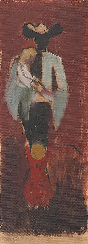 Arnold Peter Weisz-Kubínčan – Figural Study