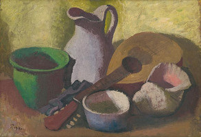 Peter Pálffy – Still Life with Guitar 