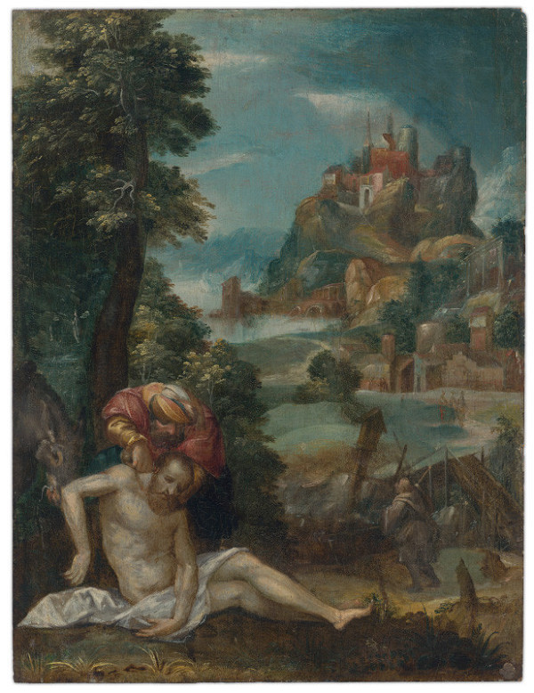 Heinrich Aldegrever – Milosrdný samaritán 