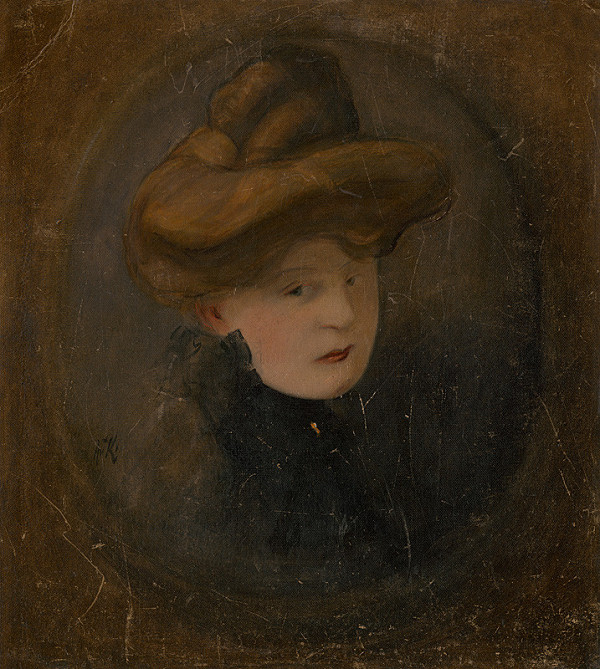 Alexander Kubínyi – Portrét ženy 