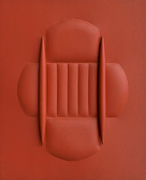 Agostino Bonalumi – Ochre Surface No. 4 