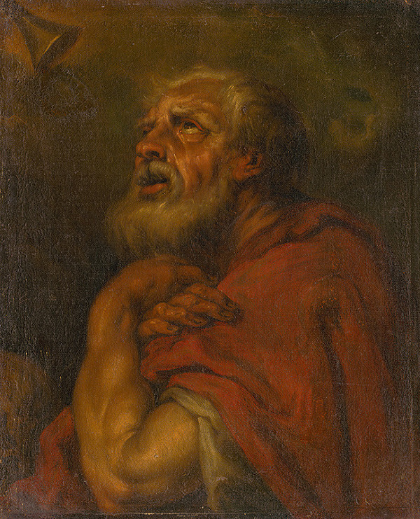 Taliansky maliar zo 16. - 17. storočia – Hlava apoštola
