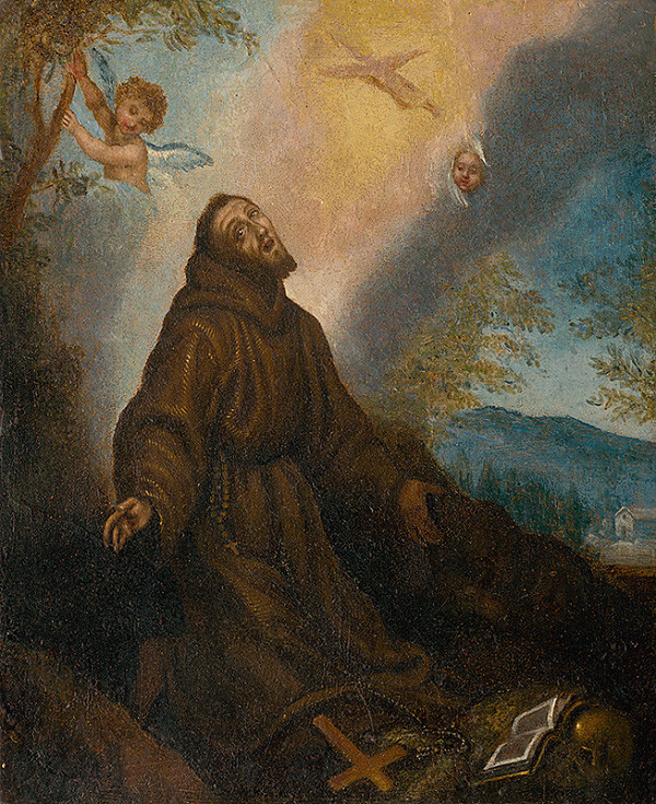 Autor kópie neznámy, Lodovico Cigoli – Stigmatization of Saint Francis 