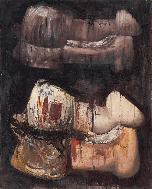 Rudolf Krivoš – Dve horizontálne figúry 