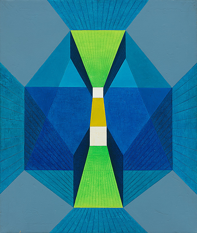 Tamara Klimová: Dynamické povrchy, 1967, Slovenská národná galéria