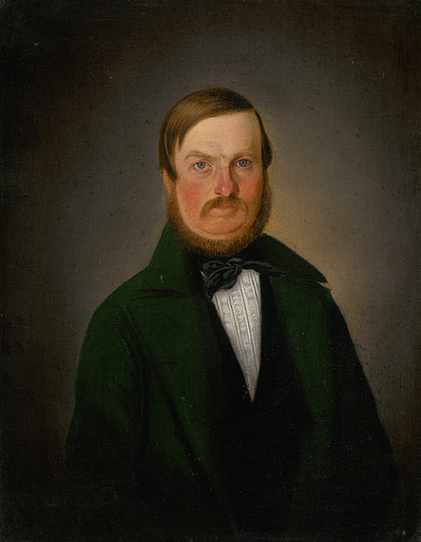 Karol Tibély – Portrait of Sigismund Tibély