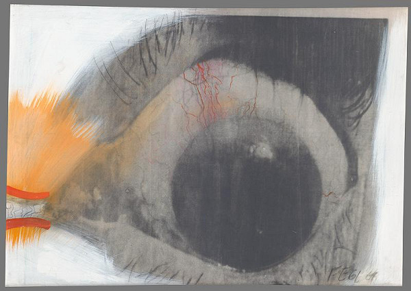 František Fegl – Eye II. Untitled