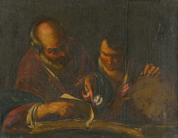 Bernardo Strozzi – Starec so žiakom 
