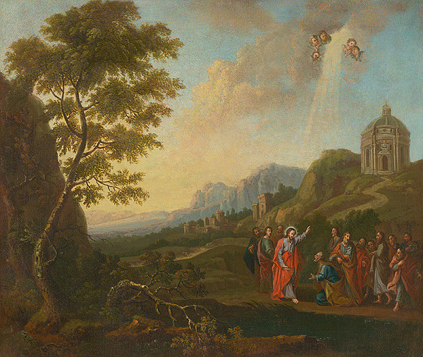 Stredoeurópsky maliar – Odovzdávanie kľúčov Petrovi 