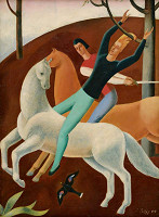 Peter Pálffy – Composition with Rider 
