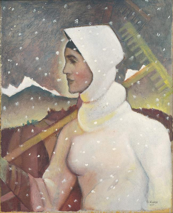 Aurel Kajlich – Žena v zime
