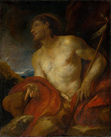 Johann Carl Loth – Svätý Ján Krstiteľ 