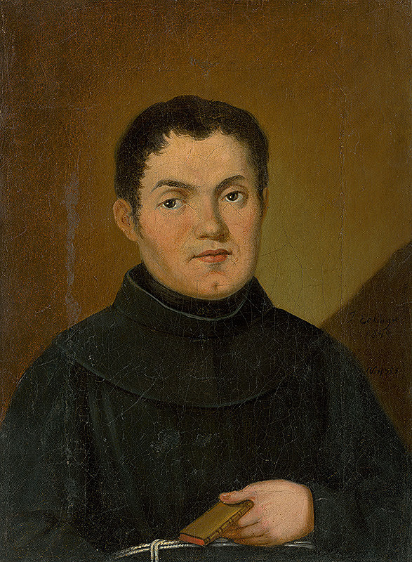 Stredoeurópsky maliar z 19. storočia – Portrait of a Monk