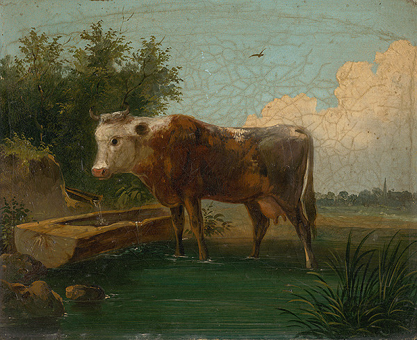 Stredoeurópsky maliar z 19. storočia – Krava