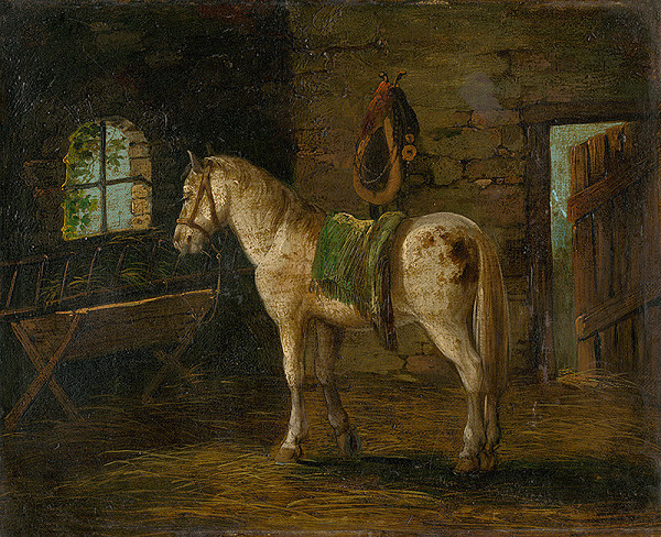 Stredoeurópsky maliar z 19. storočia – Kôň II.