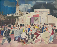 Vilmos Aba-Novák – Circus 