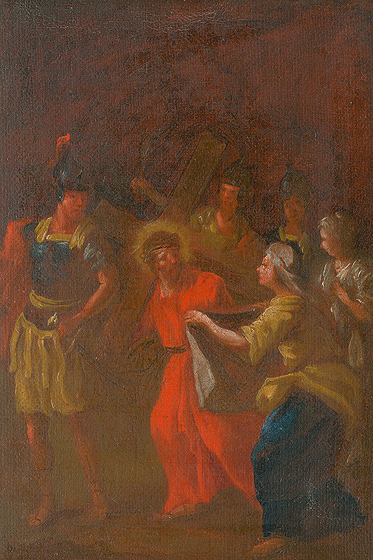 István Schaller – Veronika podáva Ježišovi šatku. Štúdia ku Kríž.ceste VI. 