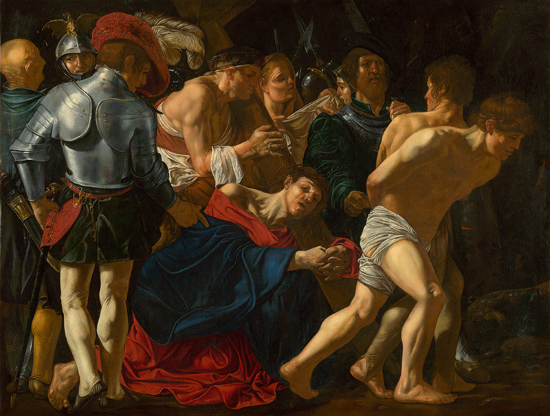 Cecco del Caravaggio – Nesenie kríža, okolo 1610, Slovenská národná galéria