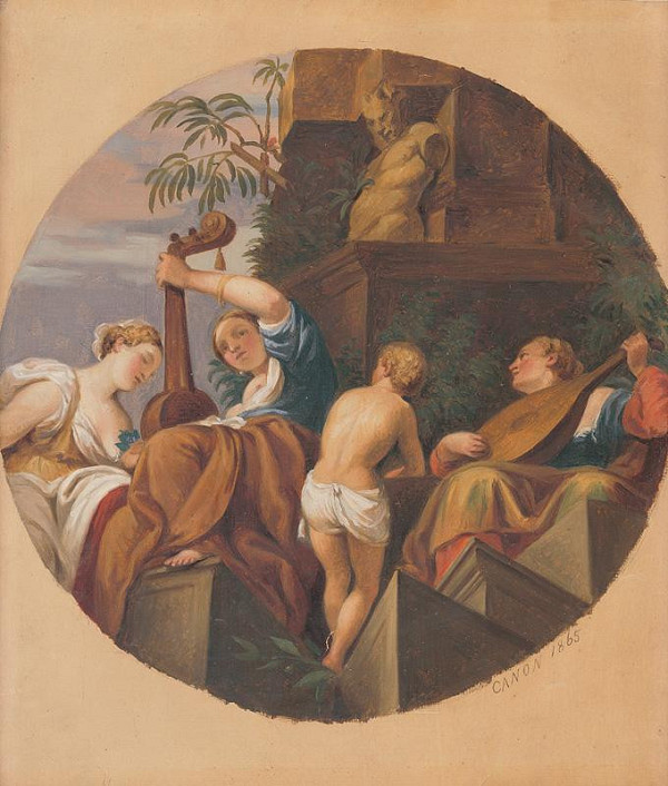 Hans Canon – Alegória hudby 