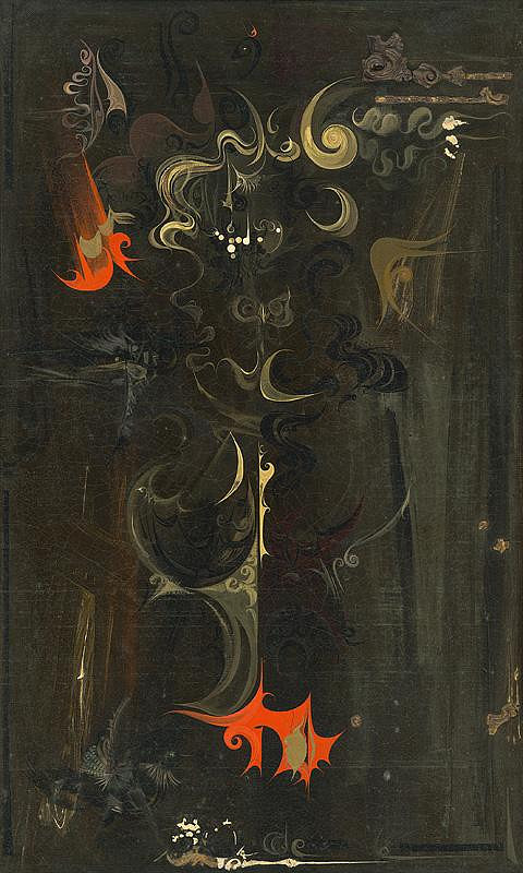 Ivan Vychlopen – Devil - From Cycle Tribute to A. Dürer