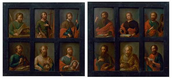 Neznámy maliar – Twelve Apostles - Two Frames