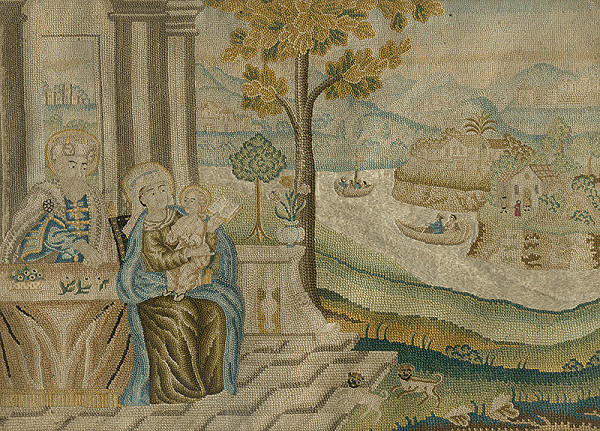Stredoeurópsky vyšívač z prelomu 16. - 17. storočia – Svätá rodina