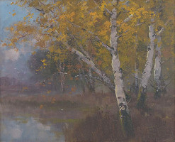 László Kézdi-Kovács – Birch Trees 