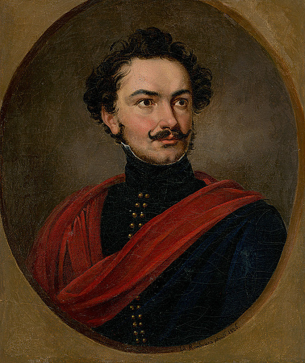 Ján Rombauer – Portrait of a Man with Moustache