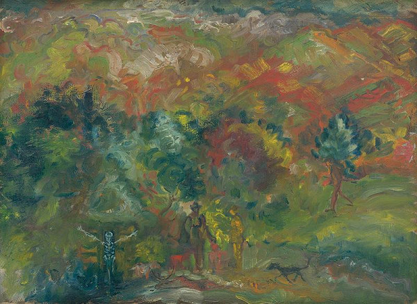 Arnold Peter Weisz-Kubínčan – Hunters and Death 